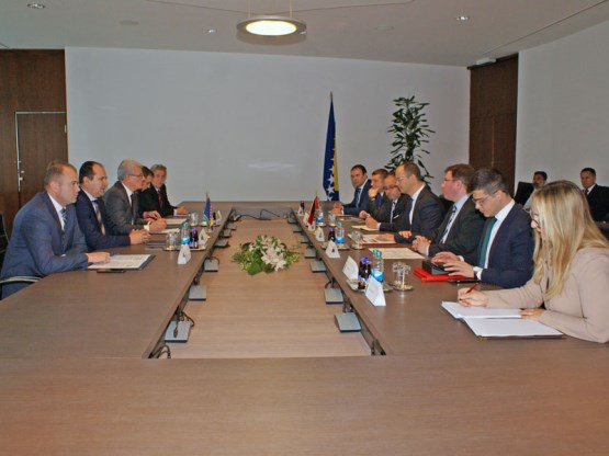 Members of the Collegiums of both Houses of the BiH Parliamentary Assembly met with the Albanian Foreign Minister 